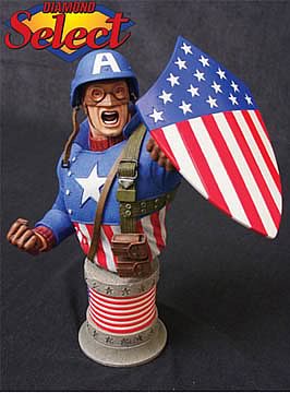 Captain America 1945 Bust