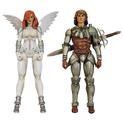 Joseph M Linsner Dawn and Darrian Action Figure Case