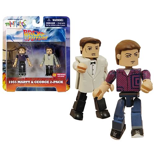 Back to the Future 50s Marty & Prom McFly Minimates 2-Pack
