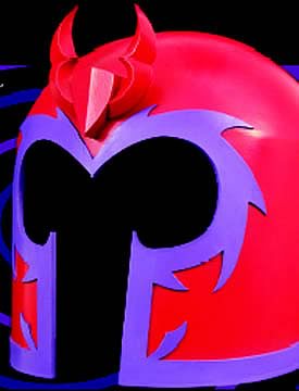 Life-Size Magneto Helmet