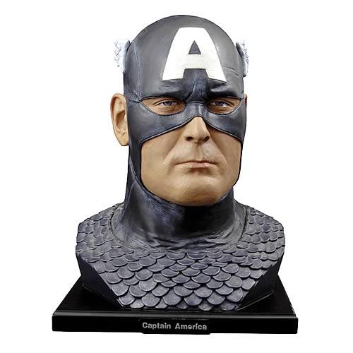 Captain America Alex Ross Head Bust