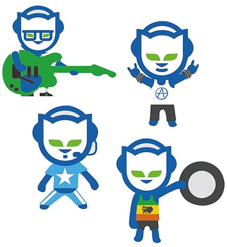 Napster 3-inch Pvc Figure Set