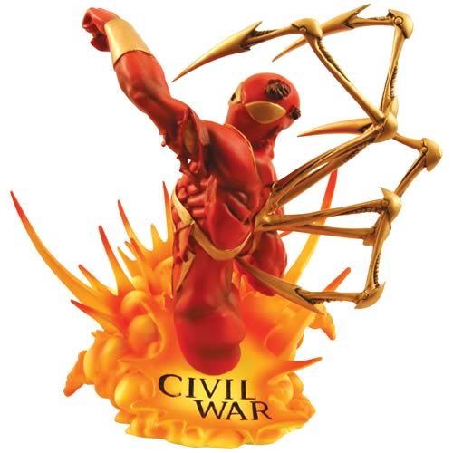 Marvel Universe Civil War Iron Spider-Man Bust