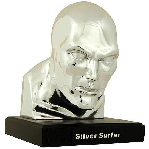 Alex Ross Silver Surfer Head Bust