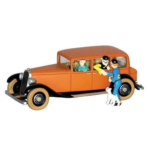 Adventures of Tintin Mr. Wang Chen-Yee's Car Statue