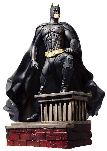 Batman Begins: Batman On Rooftop Statue