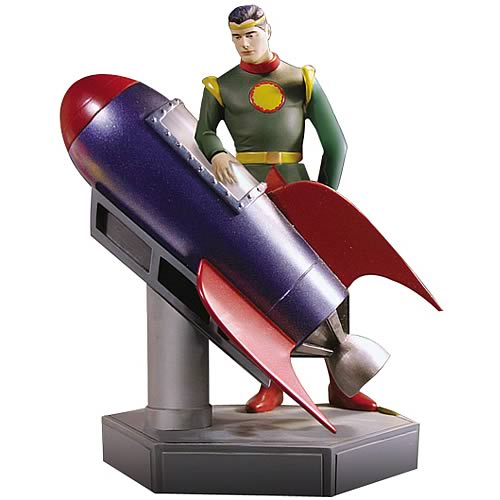 Superman Departure from Krytpon Mini Statue