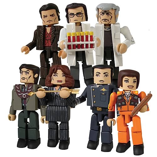 Battlestar Galactica Modern Minimates Series 4 Case