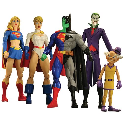 Superman Batman Series 5 Action Figure Set