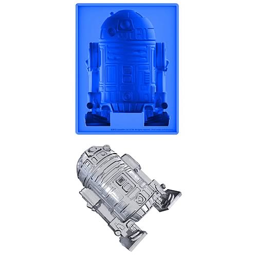 Star Wars R2-D2 Deluxe Size Silicone Ice Cube Tray
