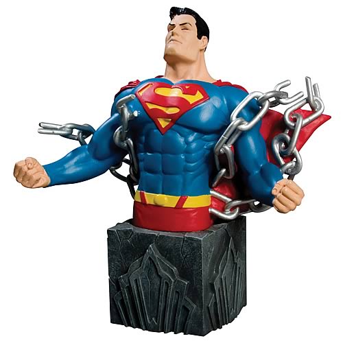 Heroes of the DC Universe Superman Bust | Gifts For A Geek and Toys