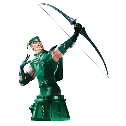 Heroes of the DC Universe Green Arrow Bust | Gifts For A Geek and Toys