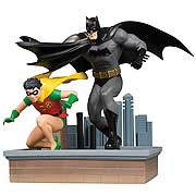 Batman and Robin All Star Mini Statue