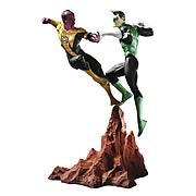 Green Lantern vs Sinestro Mini Statue