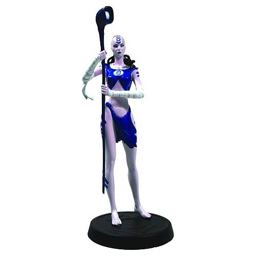 DC Blackest Night Indigo Collector Magazine with Figure