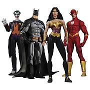 Justice League Heroes and Foes Series 1 Action Figure Set