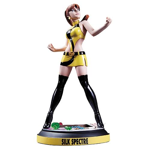 Before Watchmen Silk Spectre Statue