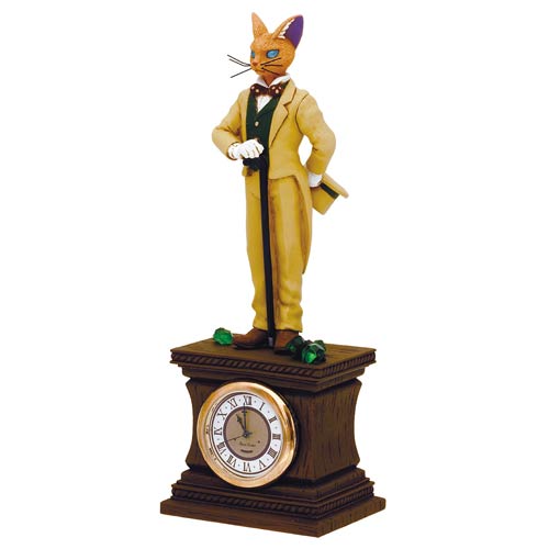 Whisper of the Heart Baron on Clock Diorama Statue