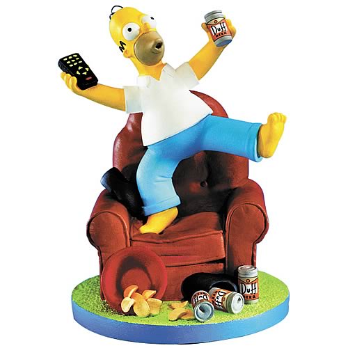 The Simpsons Homer Woo-Hoo Statue
