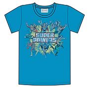 DC Comics Super Powers Turquoise T-Shirt