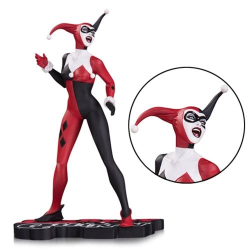 Harley Quinn Red, White and Black by Jae Lee Statue