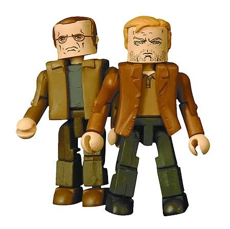 24 End Of Day Jack Bauer & Andre Drazen Minimates Figures