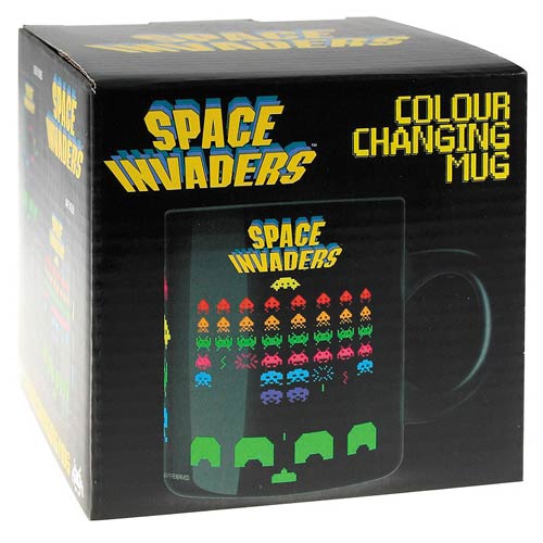 Space Invaders Color Changing Mug