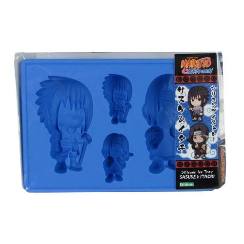 Naruto Sasuke and Itachi Uchiha Silicone Ice Cube Tray
