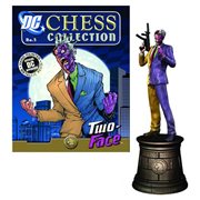 Batman Two-Face Black Knight Chess Piece with Magazine