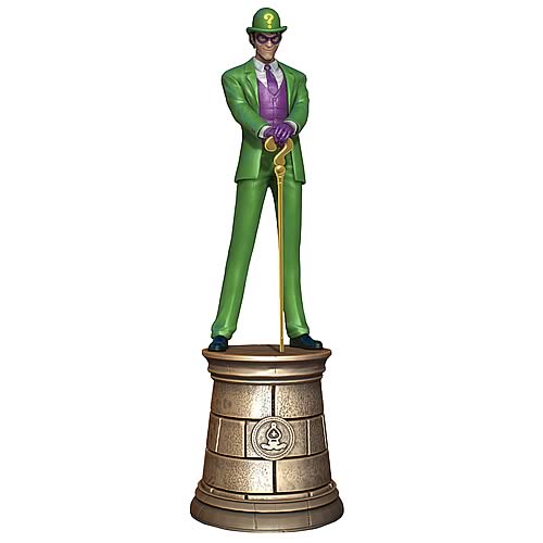 DC Superhero Riddler Bishop Chess Piece with Magazine