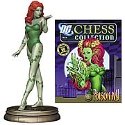 Batman Poison Ivy Black Pawn Chess Piece with Magazine