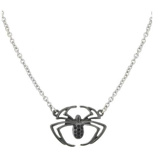 Spider-Man Silver Tone Spider Necklace