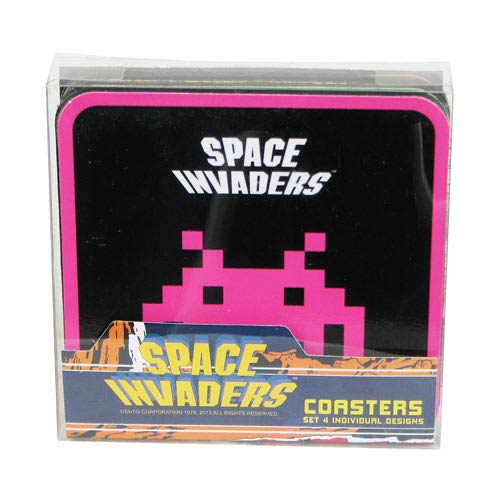 Space Invaders Coaster 4-Pack