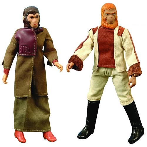 Planet of the Apes Retro Dr. Zaius & Zira Action Figure Set, Planet of the Apes, Action Figures, Diamond Select