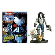 DC Figurine Collector Magazine with Lobo Figure
