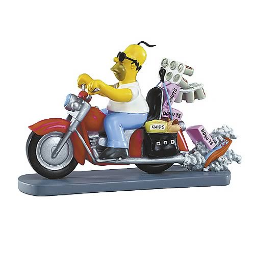 Simpsons Rebel Without a Donut Statue