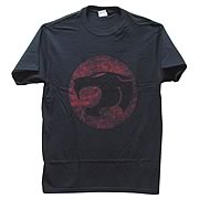 Thundercats Distressed Logo Black T-Shirt
