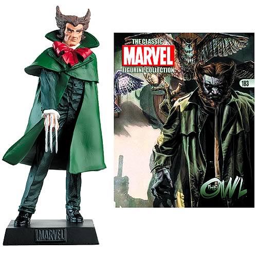 Marvel Owl Collector Magazine with Figure