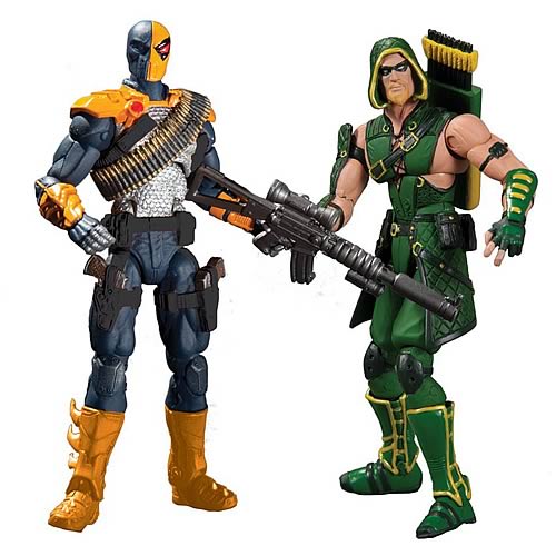 Injustice Green Arrow & Deathstroke 3 3/4-Inch Figure 2-Pack
