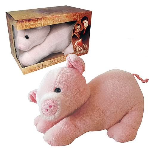 Buffy Mr. Gordo Pig Plush Replica