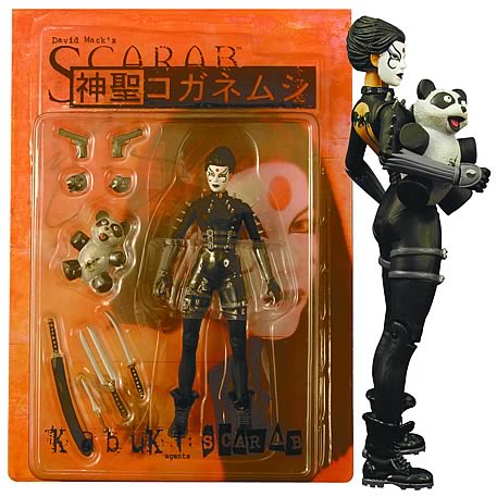 Kabuki Scarab Signed Action Figure