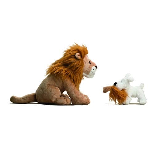 Adventures of Tintin Snowy and Lion Plush 2-Pack