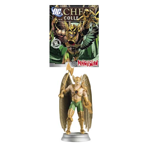 DC Superhero Savage Hawkman Pawn Chess Piece with Magazine