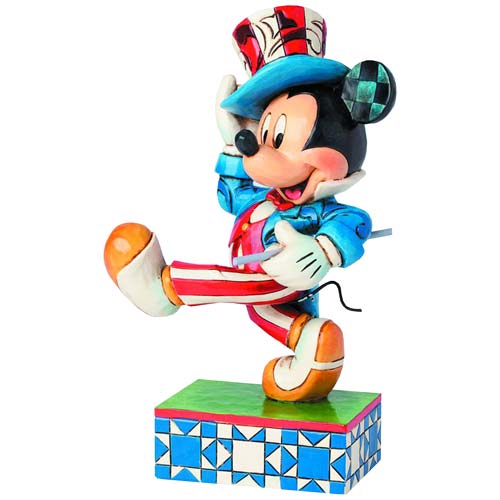 Disney Traditions Mickey Mouse Yankee Doodle Mickey Statue