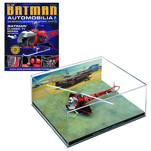 Batman 1966 TV Series Classic Batcopter Vehicle & Magazine