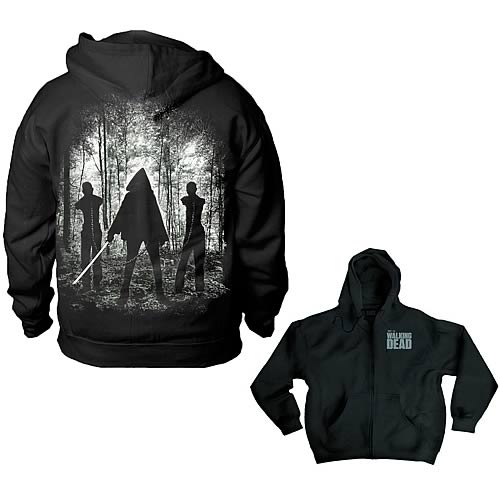 Walking Dead Michonne Black Zip-Up Hoodie
