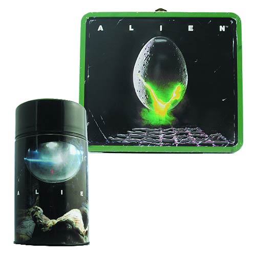 Alien Egg Distressed Lunch Box with Thermos Exclusive