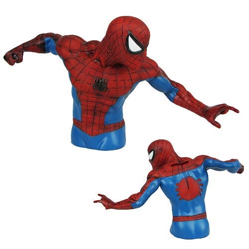Spider-Man Previews Exclusive Bust Bank
