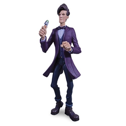 Doctor Who 11th Doctor Purple Jacket Dynamix Statue