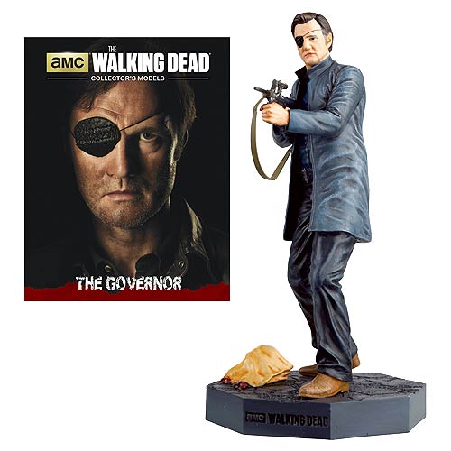 Walking Dead The Governor Figure with Collector Magazine #4